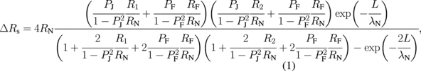 Equation (1)