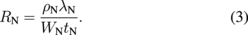 Equation (3)