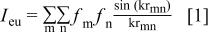 Equation (1)