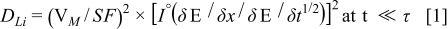 Equation (1)