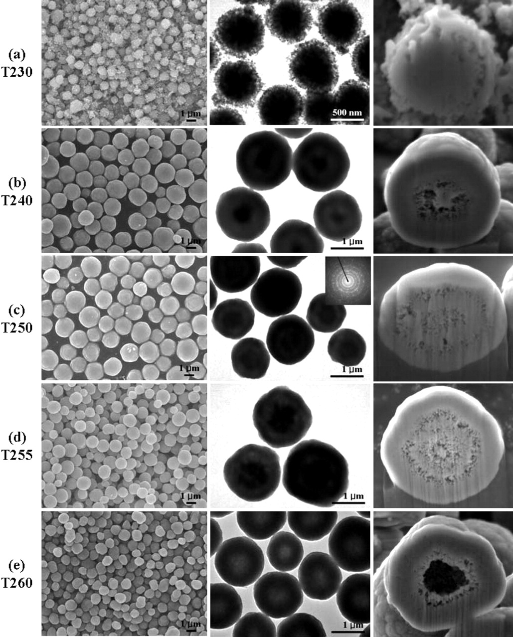 Facile Synthesis of Mesoporous TiO2 Spheres with Hollow Interiors ...