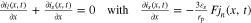 $\tfrac{\partial {i}_{l}(x,t)}{\partial x}+\tfrac{\partial {i}_{s}(x,t)}{\partial x}=0\quad \mathrm{with}\quad \tfrac{\partial {i}_{s}(x,t)}{\partial x}=-\tfrac{3{\varepsilon }_{s}}{{r}_{{\rm{p}}}}\,{{Fj}}_{n}(x,t)$