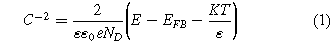 Equation (1)