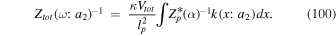 Equation (100)