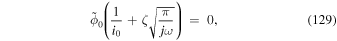 Equation (129)