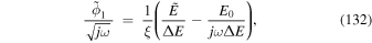 Equation (132)