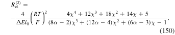 Equation (150)