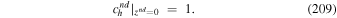 Equation (209)