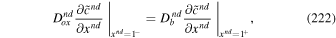 Equation (222)