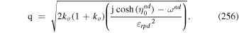 Equation (256)