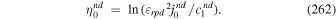 Equation (262)