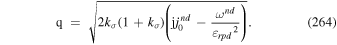 Equation (264)