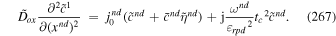 Equation (267)