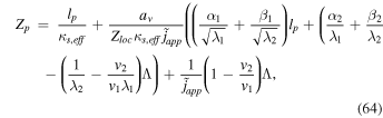 Equation (64)