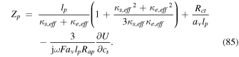 Equation (85)