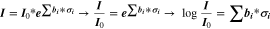 Equation (1)