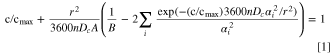 Equation (1)