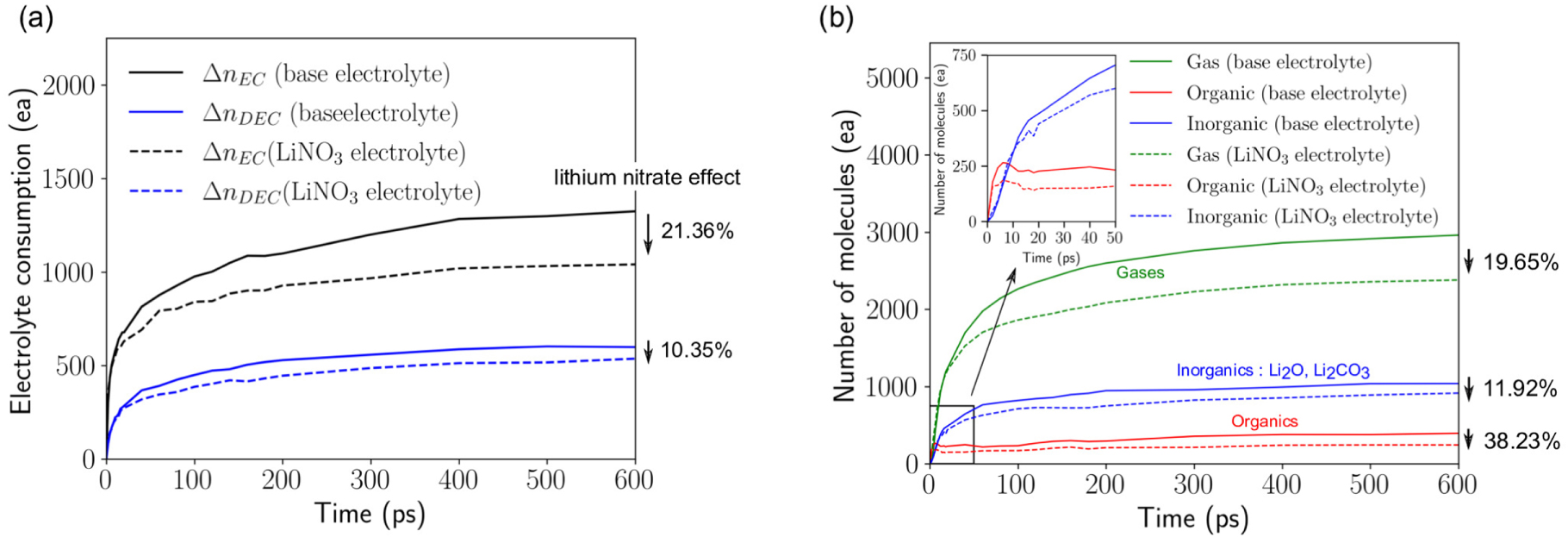Atomistic Investigation of Solid Electrolyte Interphase: nanostructure ...