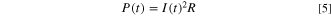 Equation (5)