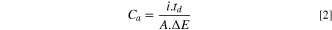 Equation (2)