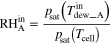 ${{\rm{RH}}}_{{\rm{A}}}^{{\rm{in}}}=\displaystyle \frac{{p}_{{\rm{sat}}}\left({T}_{{\rm{dew}}\_{\rm{A}}}^{{\rm{in}}}\right)}{{p}_{{\rm{sat}}}\left({T}_{{\rm{cell}}}\right)}$