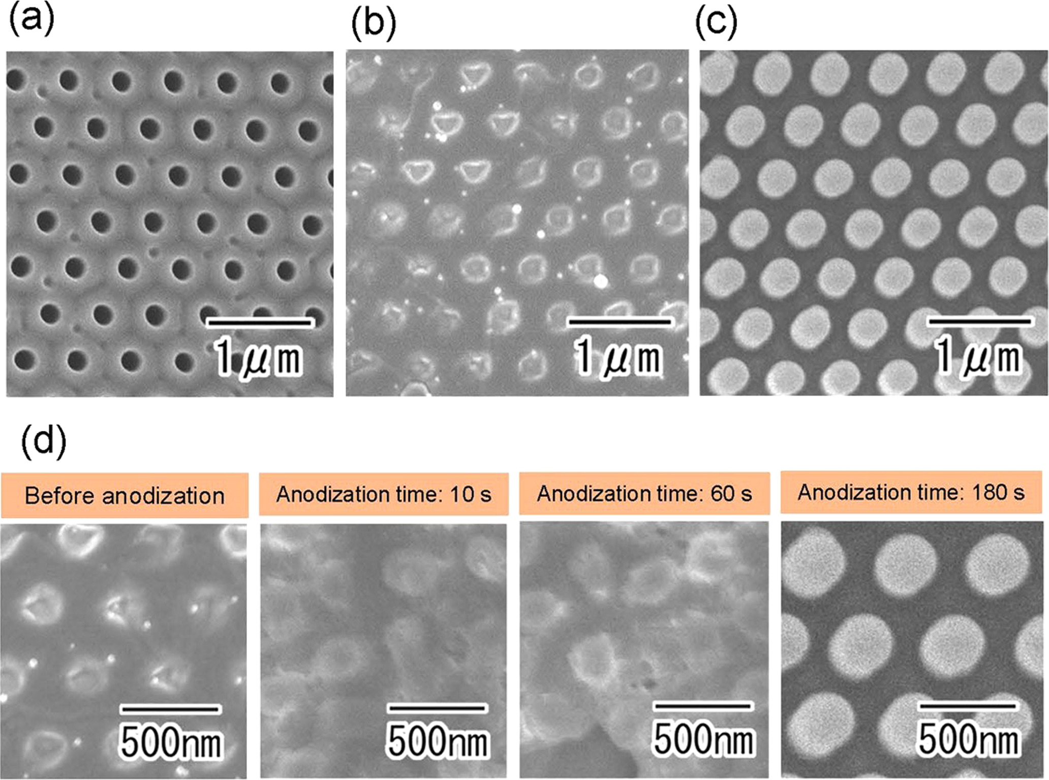 Preparation of Ordered Nanostructures by Anodization of Ag Substrate ...