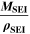 $\displaystyle \frac{{{\boldsymbol{M}}}_{{\bf{S}}{\bf{E}}{\bf{I}}}}{{{\boldsymbol{\rho }}}_{{\bf{S}}{\bf{E}}{\bf{I}}}}$