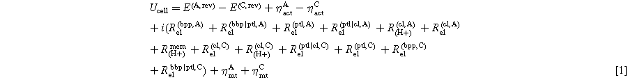Equation (1)