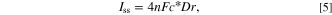 Equation (5)