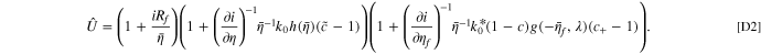 Equation (D2)