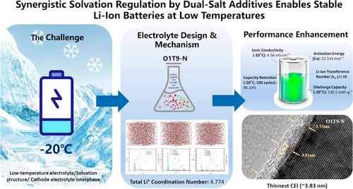 Synergistic Solvation Regulation by Dual-Salt Additives Enables Stable ...