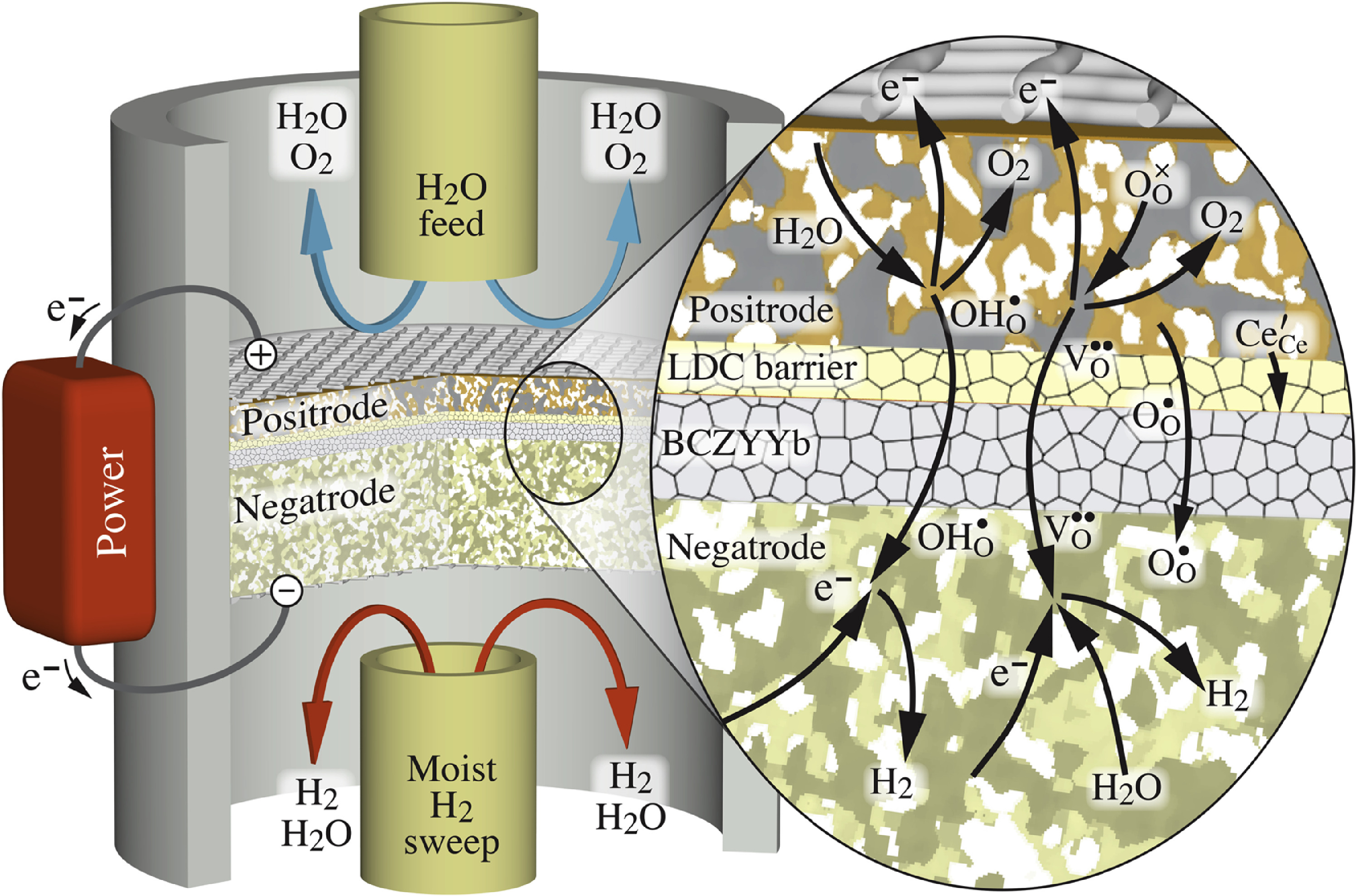 Protonic Cell Defect Chemistry and Transport Properties of Lanthanum Cerate as an ...