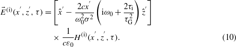 Equation (10)