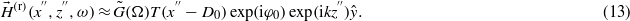 Equation (13)