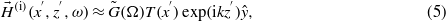 Equation (5)
