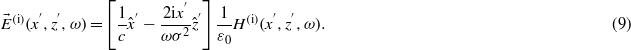 Equation (9)