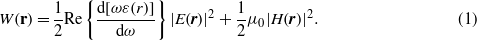 Equation (1)
