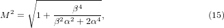 Equation (15)