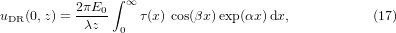 Equation (17)