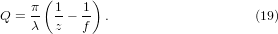 Equation (19)