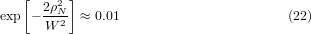 Equation (22)