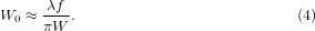 Equation (4)