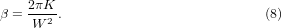Equation (8)