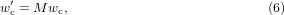 Equation (6)