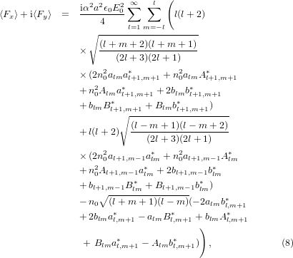 Equation (8)