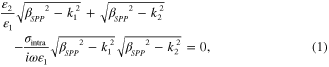 Equation (1)