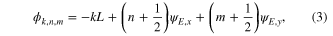 Equation (3)