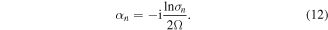 Equation (12)