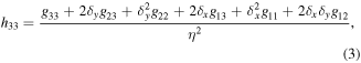 Equation (3)