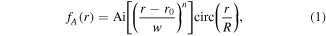 Equation (1)